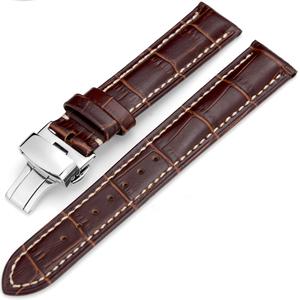 a vendimia reloj de cuero Correa banda para Apple reloj de cuero <span class=keywords><strong>italiano</strong></span> correas de cuero genuino correa de reloj, - Product Image 3