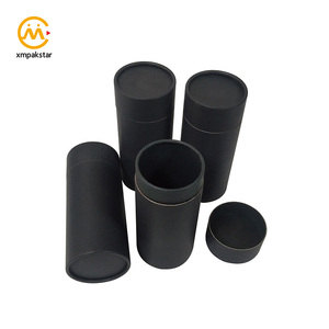 Tùy Chỉnh Thiết Kế Vòng Tông Đẩy Lên Đen <span class=keywords><strong>Kraft</strong></span> Giấy Bao Bì Quần Áo Bưu Chính Ống - Product Image 3