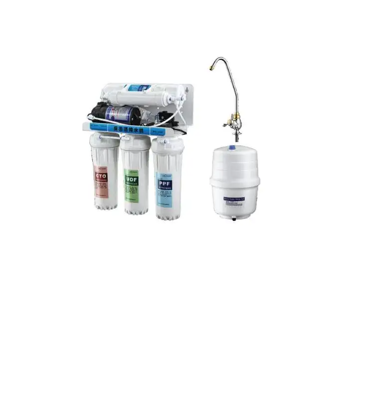 En kaliteli RO su saflaştırıcı/ters Osmosis su filtresi ile 50G pompa içme suyu için RO-50G-A1
