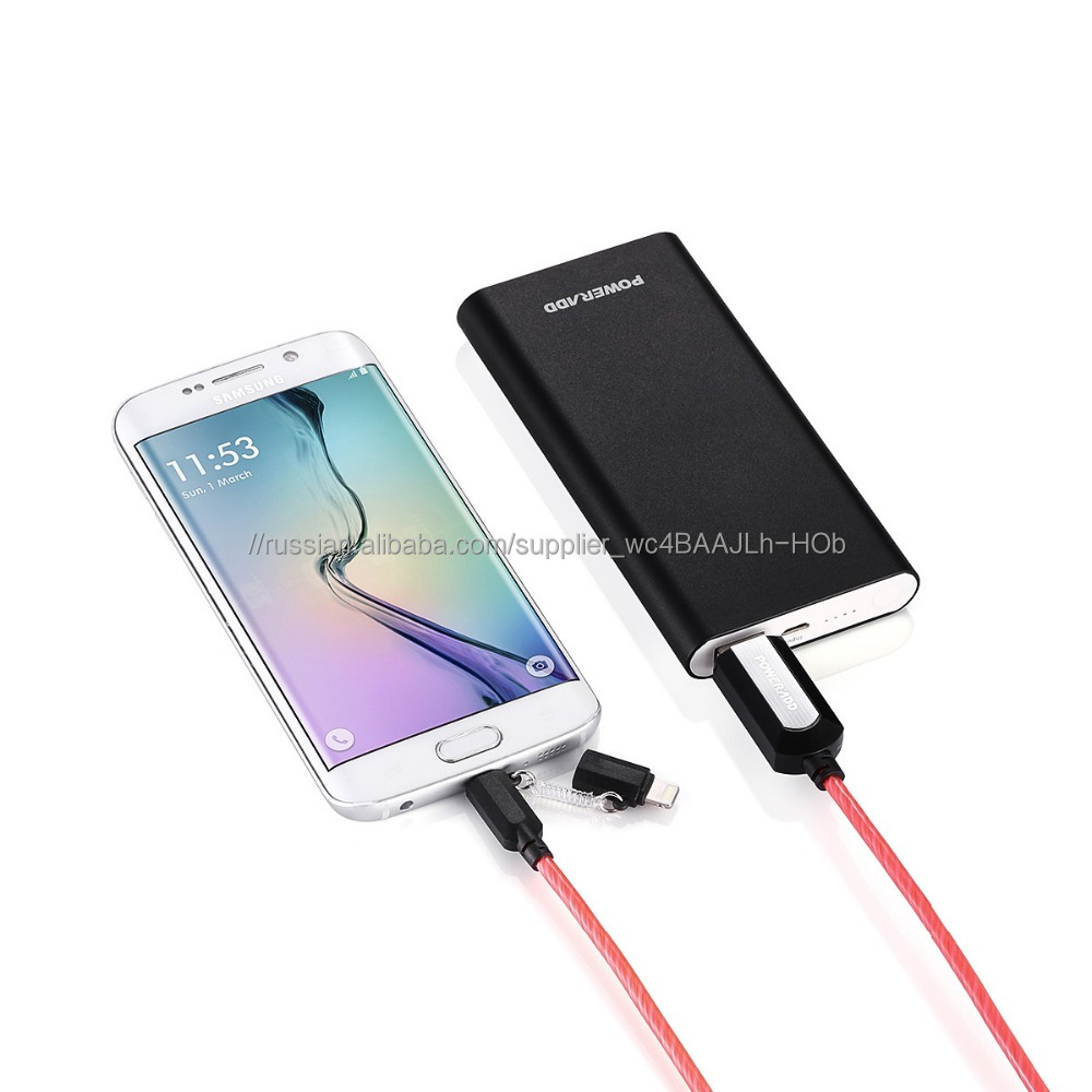 Лучшие продажи 2 в 1 Micro USB Зарядный Кабель Красочные Кабель для Передачи Данных