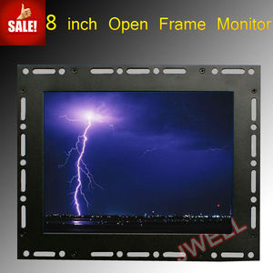 8 pulgadas marco abierto del lcd monitor con todos los poderosos de la cáscara del metal, piedra- en <span class=keywords><strong>el</strong></span> monitor con la <span class=keywords><strong>fama</strong></span> - Product Image 1