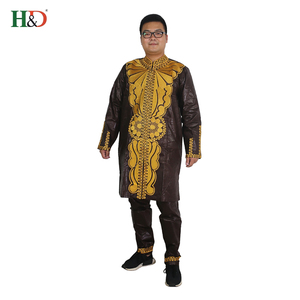 Trasporto Libero H & D <span class=keywords><strong>di</strong></span> Nuovo <span class=keywords><strong>Stile</strong></span> Dei Pantaloni <span class=keywords><strong>Uomo</strong></span> Modelli <span class=keywords><strong>di</strong></span> Abbigliamento Africano Bazin Riche Vestito Dalla Cina - Product Image 3