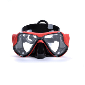 Professional Spearfishingใต้น้ำ<span class=keywords><strong>Scuba</strong></span>กระจกนิรภัยหน้ากากดำน้ำ - Product Image 5