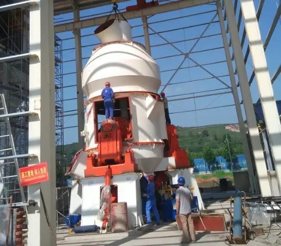 Vertical Raw Mill in Cement Plant Industry