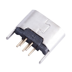 Dọc Gắn Kết Micro USB Nữ 5-Pin B Loại Kết Nối - Product Image 3