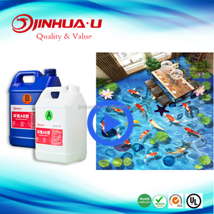 Hai Phần Nhựa <span class=keywords><strong>Epoxy</strong></span> cho 3D <span class=keywords><strong>Epoxy</strong></span> Sơn Sàn với Shinning Hoàn Thành - Product Image 2