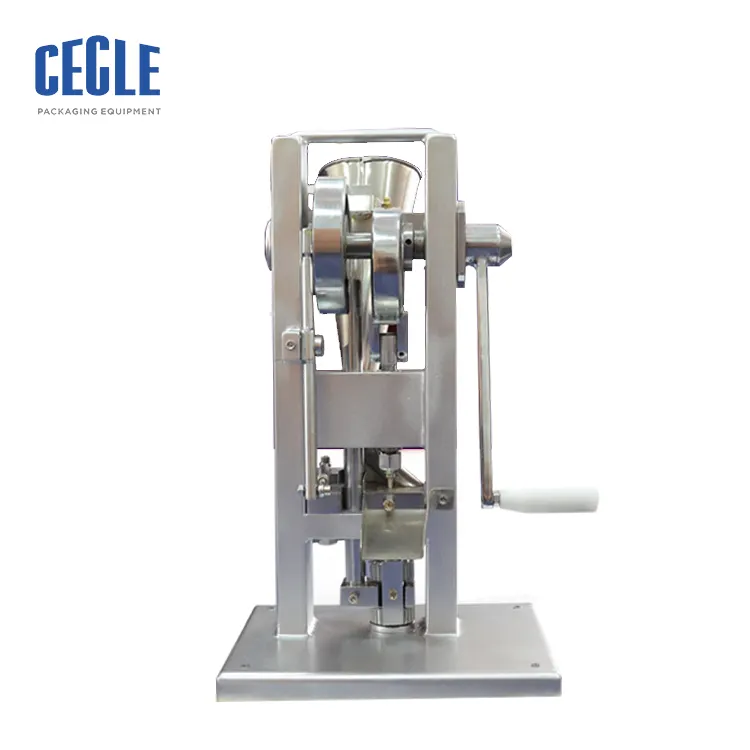 Manual Single Punch Tablet Press Small Easy Operate Hand Tablet Pill Press Machine salt tablet press machine