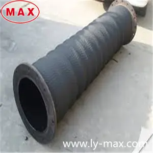 250ミリメートルSuction Used Rubber Hose Pipe、Flange Rubber Hose