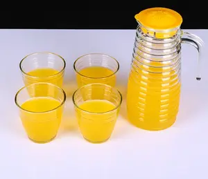 Ensemble de carafe en verre 850ml fait à la main