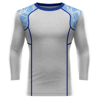 BETHERIVAL Oem sublimé concevoir votre propre vêtements de sport Rash Guard pour client unisexe OEM adultes Spandex moderne