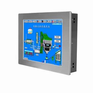 12.1" Industrial Touch Screen Panel PC Intel Celeron N2930 J1900 CPU Window 7 linux win 10 OS All In One Computer