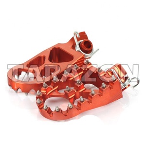 Piquetas de pie ancho de aleación de aluminio CNC para KTM SX/EXC 125 300 450 520 - Product Image 1
