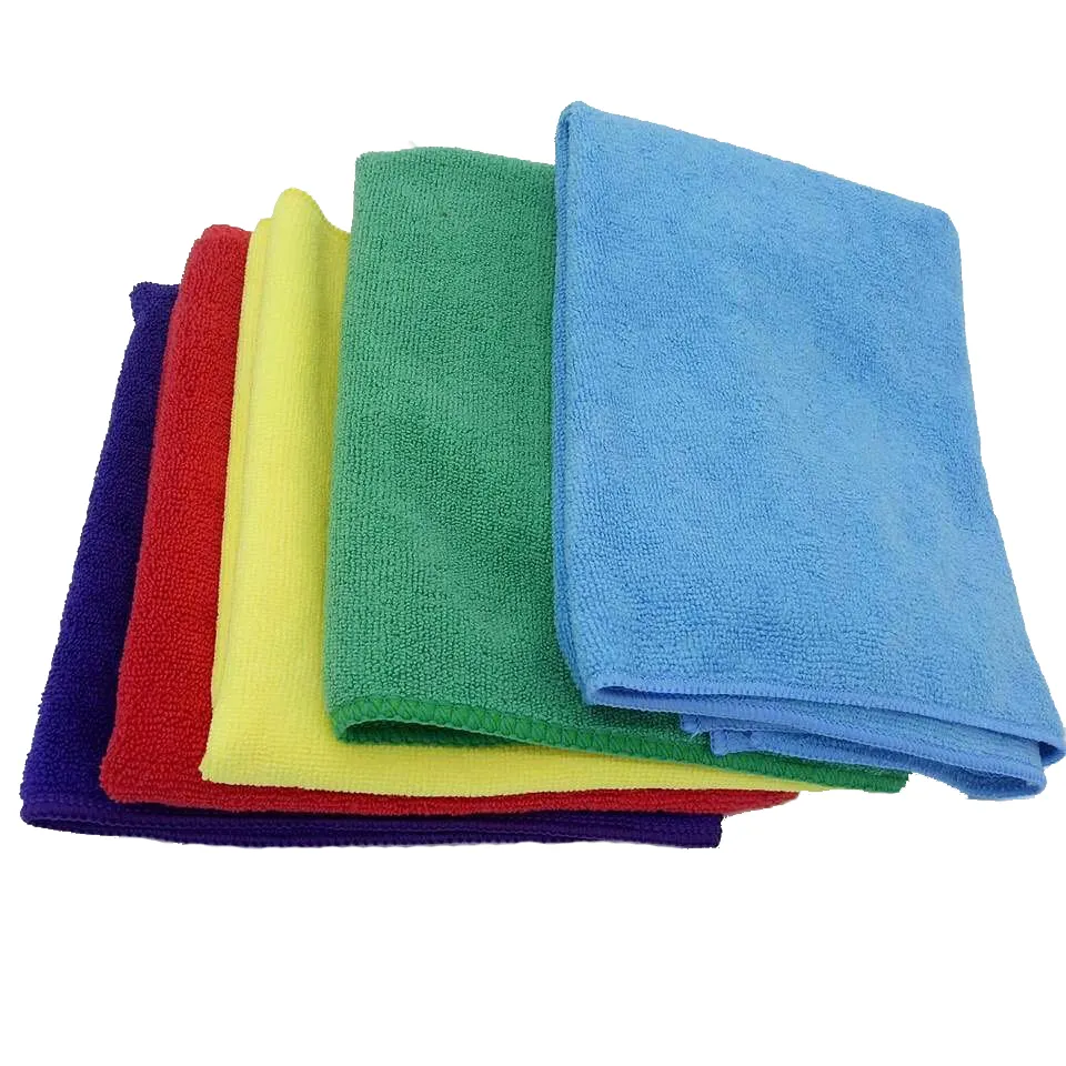 Magic Kitchen Micro Fiber Towel 15 × 25 Restaurant White Printed Cleaning Hand Towels Wholesale Wash ClothとCustom