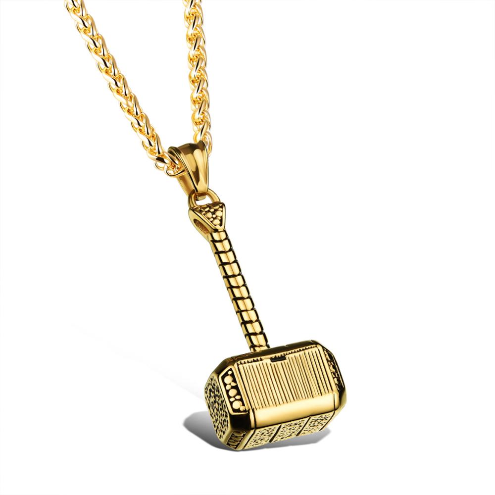 Shop Thors Hammer Necklace Norse Viking Jewelry for Men Women