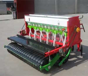 Trator de fazenda máquina de broca de semente 14 fileiras alfalfa plantador de semente de grama