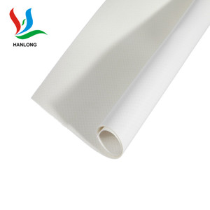 Résistance à la flamme blanc et rouge PVC bâche tente matériaux - Product Image 3