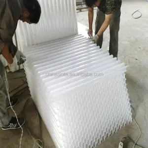 Lamella clarifier lamella tube settler media inclined plate settler for waste water treatment