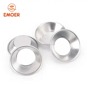 Moule en aluminium pour Mini tarte à gâteaux, 9 pièces, pour Muffin, Cupcake, tarte aux œufs, biscuits, Pudding