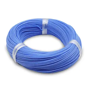 Ultra flexible alambre resistente al calor de caucho de silicona cable aislado