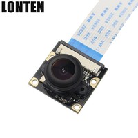 Lonten más nuevo para Raspberry Pi 4 cámara de visión nocturna 5MP OV5647 Eye Webcam cámara de vídeo de 130/160 grados para Raspberry Pi 3 modelo