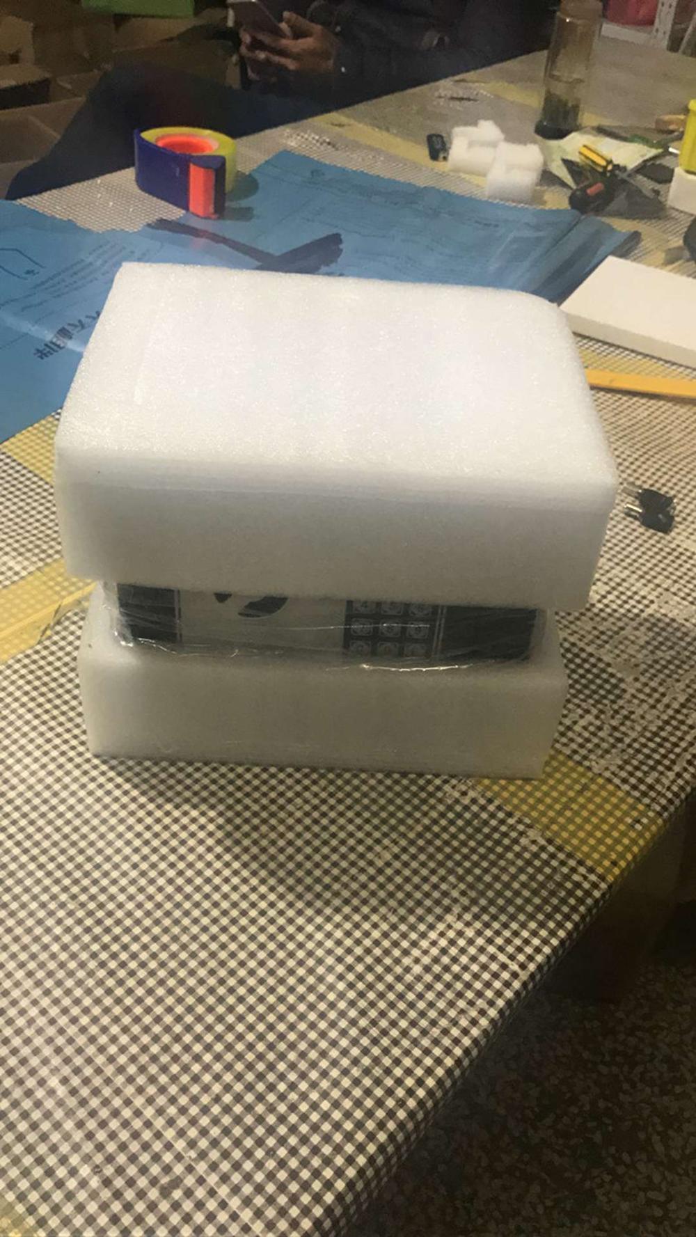 Mini Kleine Shop Passwort Cash Register Münze Safe Unsichtbare Geld Box Safe Digitale Box