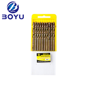 Chất lượng cao DiN 338 thẳng shank M2 màu vàng twist khoan bits đối với kim loại - Product Image 6