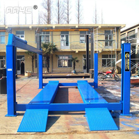 AA4C 10T 20T bus rampe camion grue de levage robuste Hydraulique 4 poste ascenseur de véhicule système de stationnement de véhicule véhicule rampe