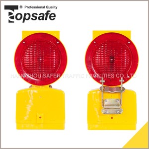 Amarillo Lente de La PC CE Solar semáforo destello, luz intermitente de seguridad vial - Product Image 6