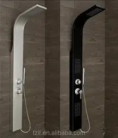 Ekonomik fiyat alüminyum duş paneli banyo masajlı duş duş su mikser