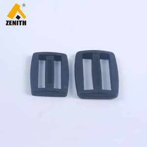 Hebilla de correa de equipaje de nailon Triglide KR50022 27 con clip ajustable de bolsa de plástico y hebilla tipo anillo - Product Image 4