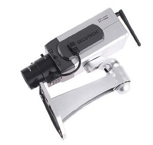 2023 Hot Bán không dây xoay Pin hoạt động không thấm nước CCTV <span class=keywords><strong>Dummy</strong></span> Led cảm biến chuyển động máy ảnh giả - Product Image 3
