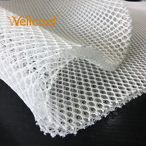 Big hexagon 10mm fire retardant to air shipping 3d woven polyester mesh spacer bar for boat under the coat - Product Image 5