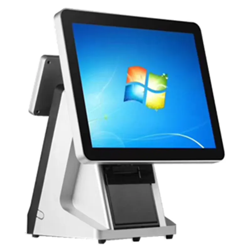 Hardware e software personalizzato 15.6 ''pos punto di display di vendita di windows 10