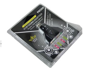 <span class=keywords><strong>Carte</strong></span> <span class=keywords><strong>son</strong></span> <span class=keywords><strong>externe</strong></span> USB 3D 7.1 virtuelle Lane BS-12, double adaptateur audio USB vers 3,5 mm pour écouteurs et microphone, produit d'occasion - Product Image 6