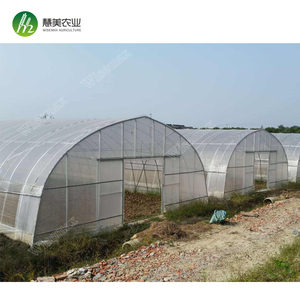 ไบเออร์100% อุโมงค์การเกษตรขนาดใหญ่ทำจากวัสดุ PE เรือนกระจกช่วงเดียวเสริม - Product Image 1