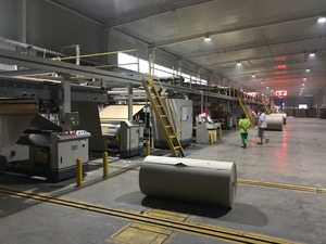 HRB ondulato linea di produzione di cartone con UN B C D E flauto 3 5 7 strato - Product Image 3