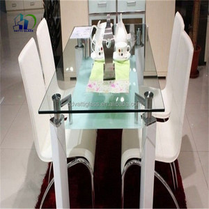 Tempered <strong>Glass</strong> Dining <strong>Table</strong>/toughened <strong>Glass</strong> Tea <strong>Table</strong> Design/crashed <strong>Glass</strong> <strong>Coffee</strong> <strong>Table</strong> - Product Image 3