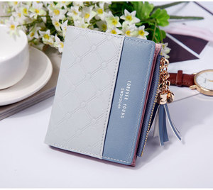 Nueva Cartera de Mujer <span class=keywords><strong>2018</strong></span>, Hermosa Cartera de Cuero para Mujer, Cartera Larga de Mujer, Cartera Tipo Clutch para Chicas a la Moda - Product Image 2