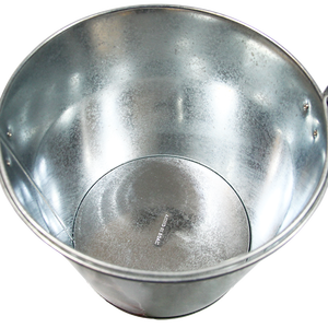 High Quality Outdoor Camping Hiking Garden Portable Hot Dipped Galvanized Metal Zinc Water Ice Bear Bucket - Product Image 5