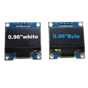 0.96 "Mavi Ve Beyaz 128*64 IIC I2C OLED 0.96 Ekran Modülü