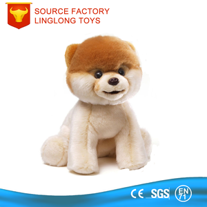 Köpekler için oyuncaklar özelleştirmek yavru Pomeranian yavru peluş oyuncak sarı uzun saç <span class=keywords><strong>Boo</strong></span> köpek oyuncak - Product Image 4