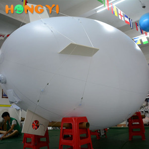 No Tripulado dirigible al aire libre luz LED RC dirigible helio inflable Zeppelin publicidad Festival carnaval fiesta - Product Image 1