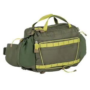 Personalizado bolsa de paquete lumbar impermeable cordura mens de bolso de la cintura