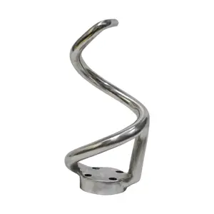 Gancio a Spirale in Acciaio Inox 201 da <span class=keywords><strong>10</strong></span> <span class=keywords><strong>KG</strong></span> 15 <span class=keywords><strong>KG</strong></span> per <span class=keywords><strong>Impastatrice</strong></span> a Spirale - Product Image 1