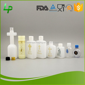 Eco-Friendly PET 60 ml Botella de Agua Tapa de Oro Santa Religiosa - Product Image 6
