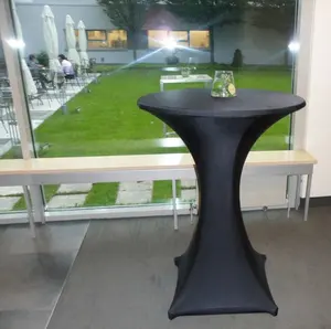 Table de mariage pliable en plastique, 50x80cm, prise d'usine professionnelle, à bas prix, forme ronde