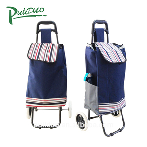 Precio bajo mango recto escalera subida por encargo barato 600D tela portátil carrito - Product Image 4