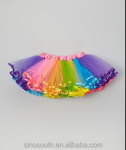 Faldas tutú lindas Faldas tutú coloridas faldas tutú arco iris - Product Image 1