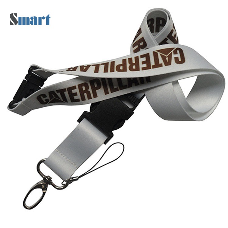 Термотрансферный Печатный пластиковый держатель для удостоверения личности ремешок держатель для удостоверения личности шейный ремешок