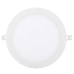 super slim ultra-thin 18 watt embedded panel light round thin recessed lamp 18w led downlight